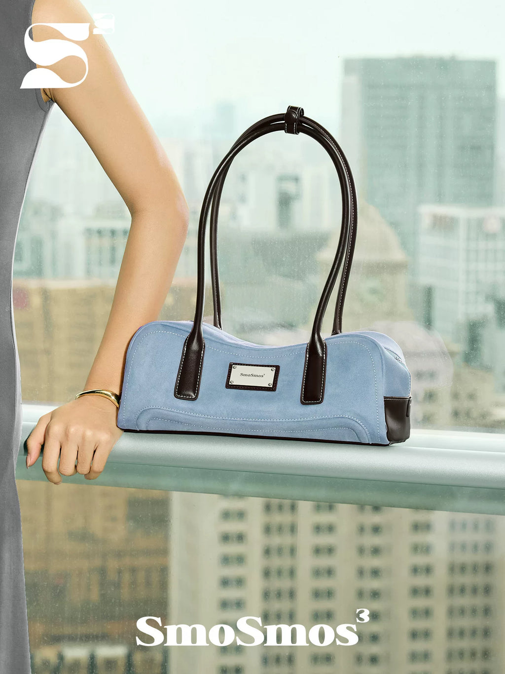 SmoSmos Leather Underarm Shoulder Bag