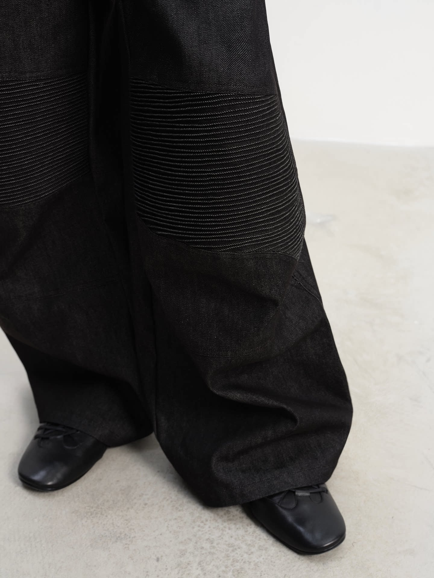JCAESAR Retro Wide-leg Straight Jeans