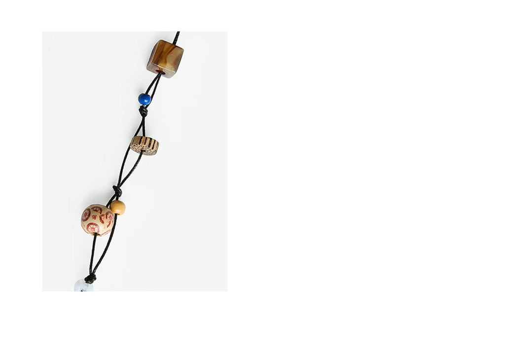 Sameuoo Vintage Beaded Versatile Adjustable Waist Chain