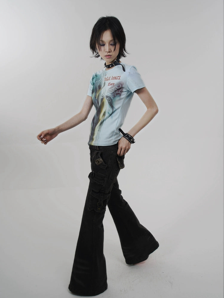 WEBBAR Original Y2K Game 3D Role Tee