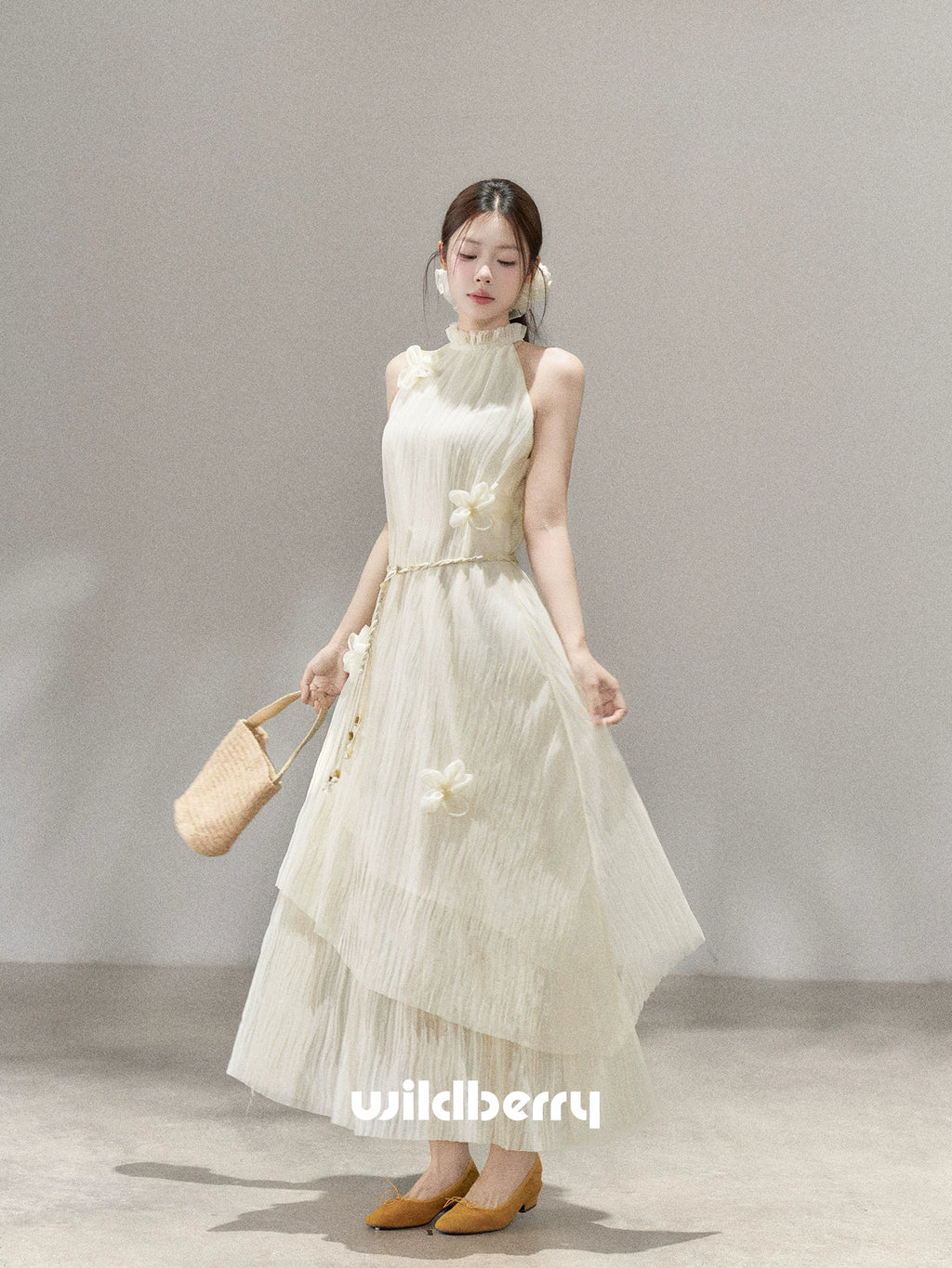 Wildberry Waist Sleeveless Dress