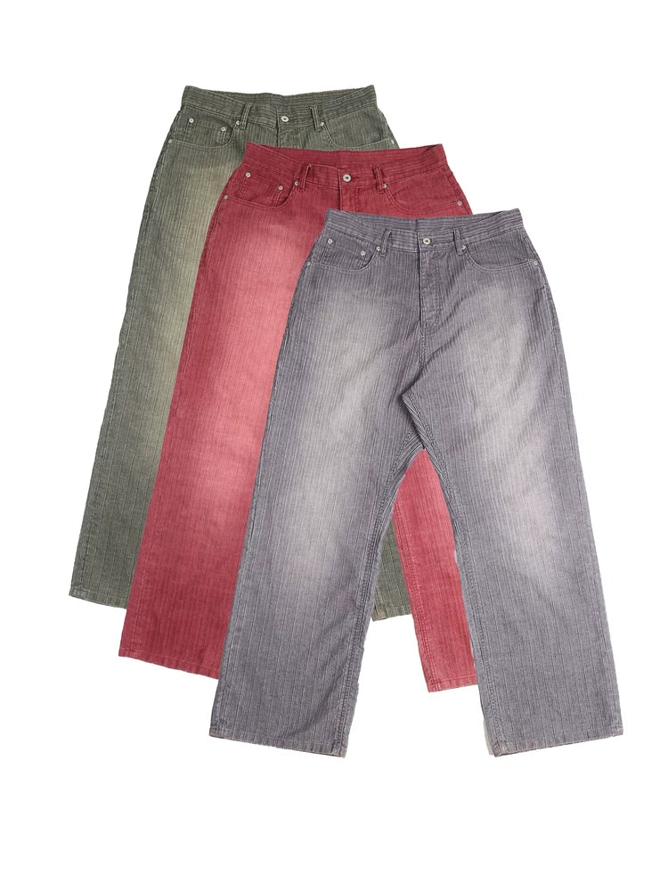 TREclub Vintage Loose Straight Jeans