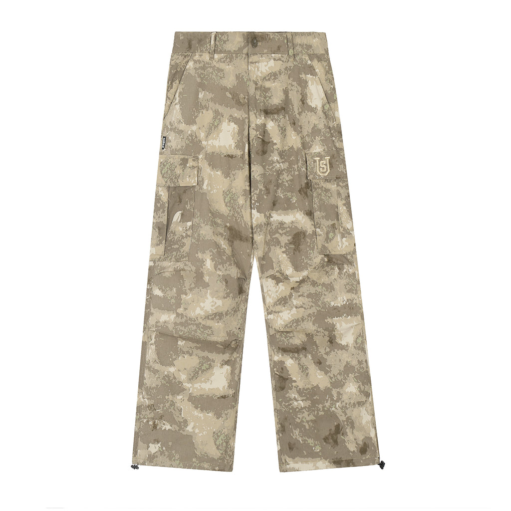 US Multi-pocket Camouflage Overalls
