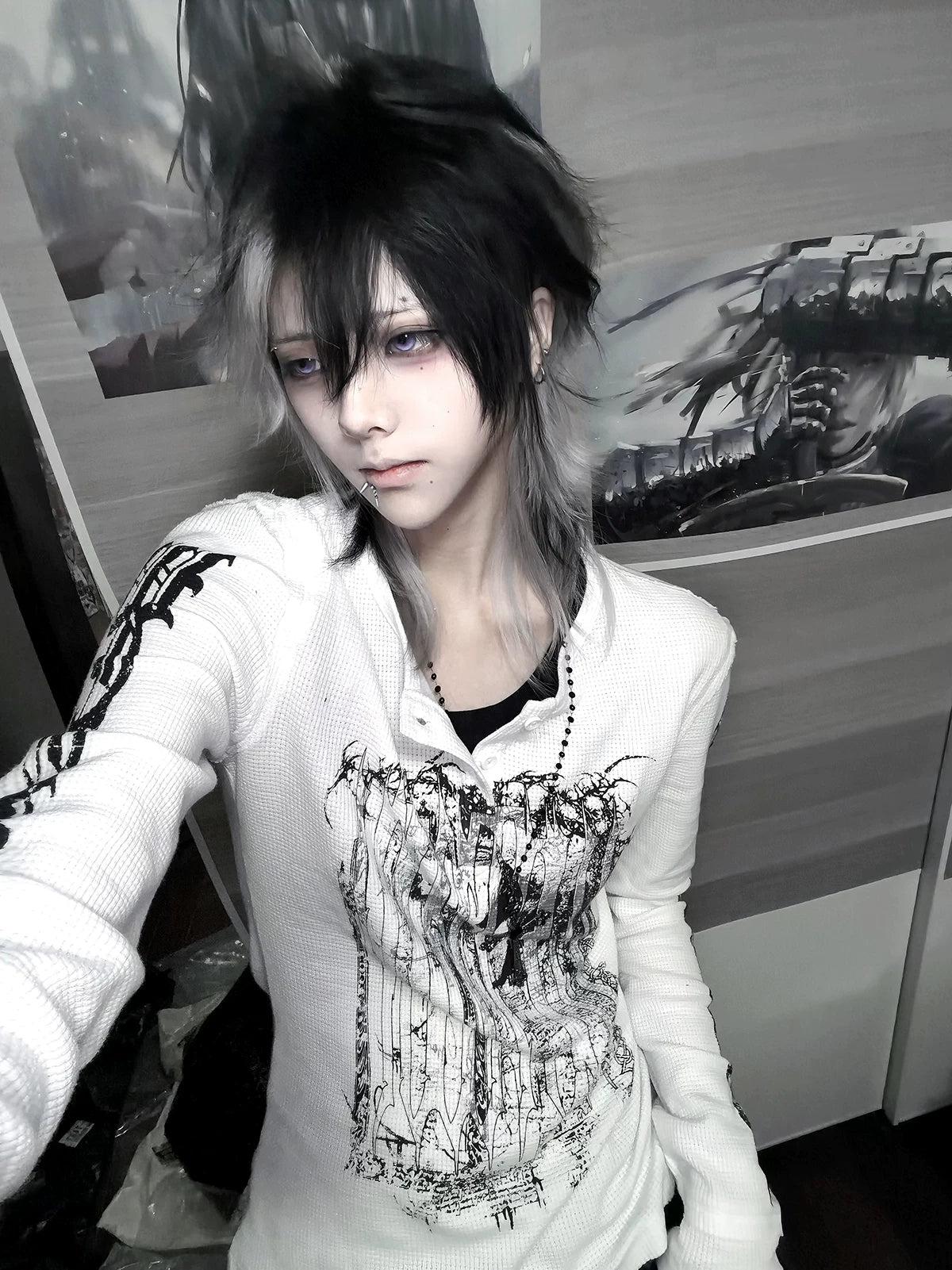WETBODY Subculture Gothic 260g Fitted Long-Sleeve Tee