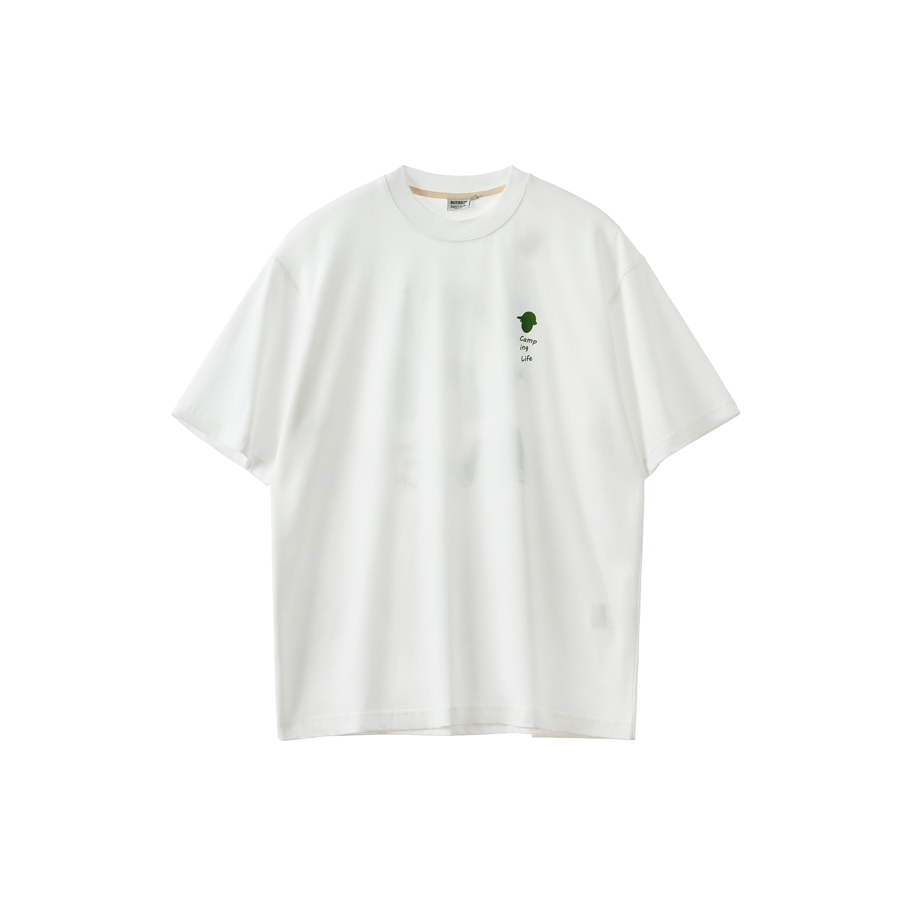 BUTTBILL Camping debris double yarn Japanese Tee