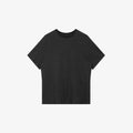 NO LOGO Soft Waxy Skin-friendly Breathable Front Shoulder Tee