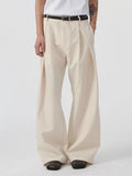 Stay The Night 3D I-pleated A-shaped Casual Pants
