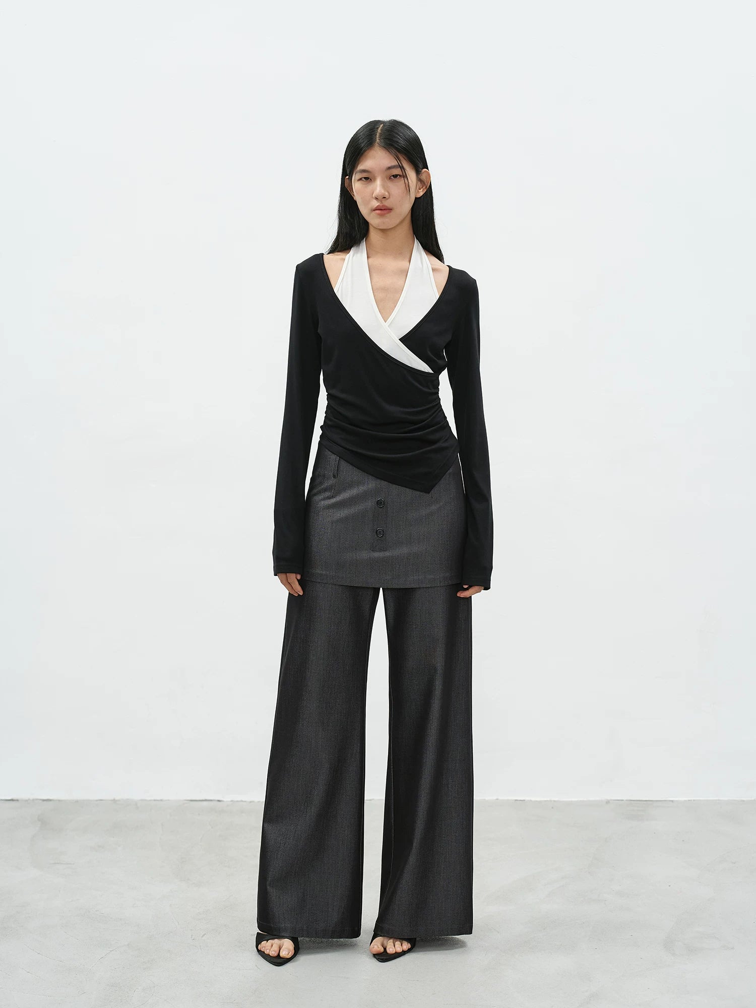 EIGHTHMONTH High-waisted Slacks