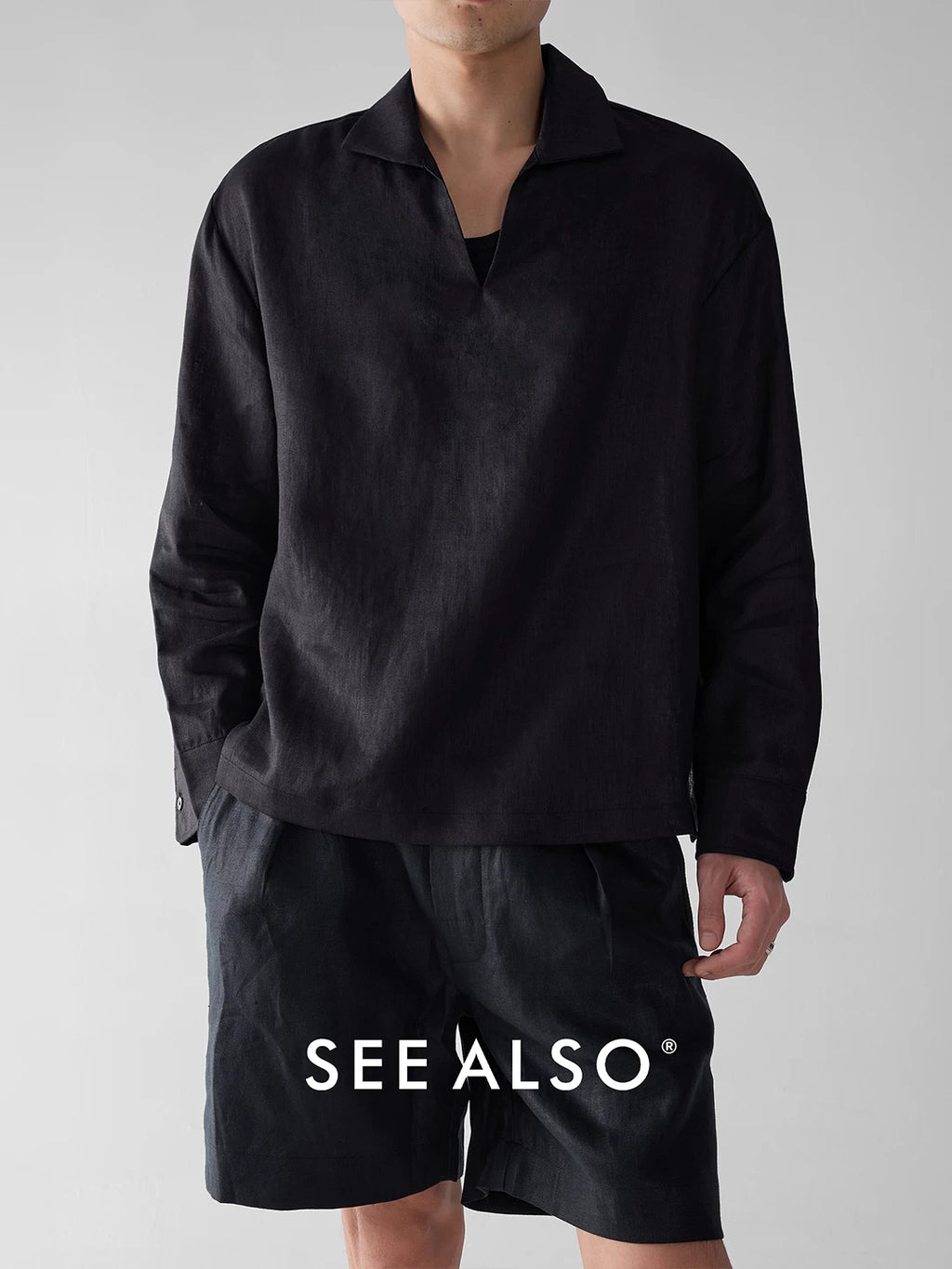 SEE ALSO V-neck High-end Casual Shirt