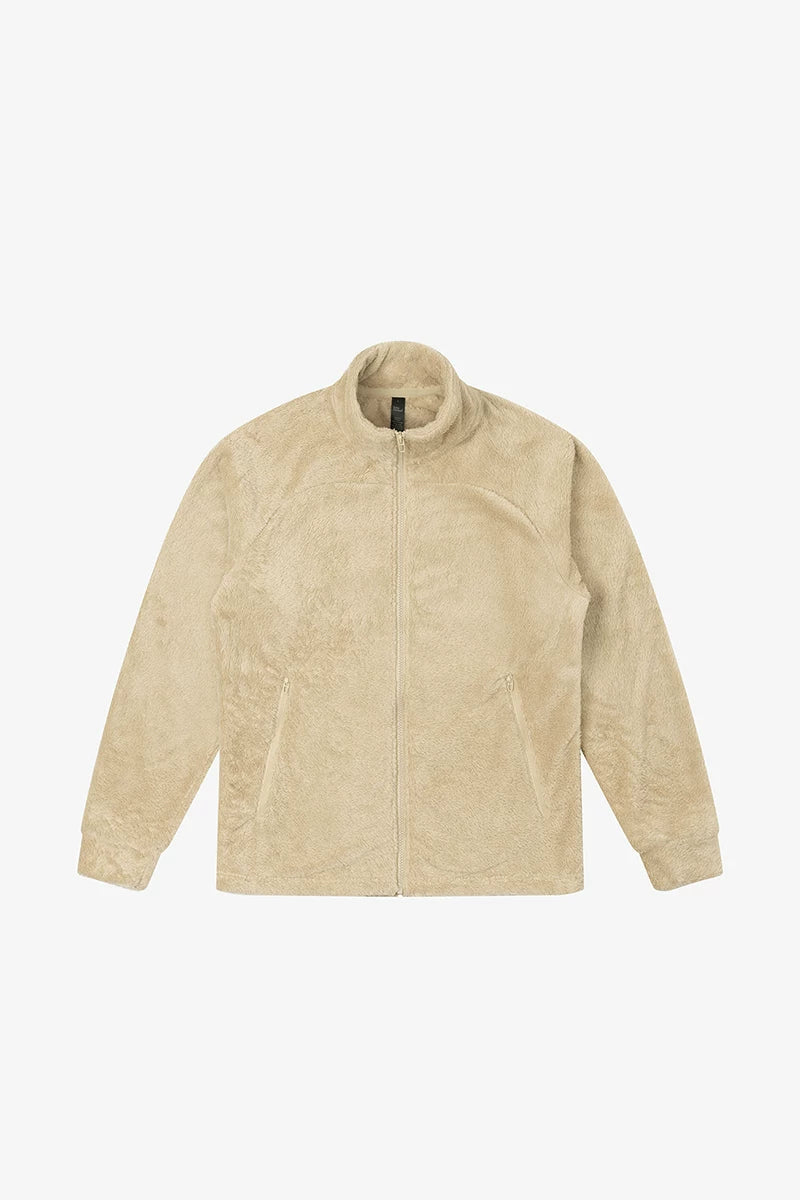 No Logo Heattech Zipper Fleece Jacket