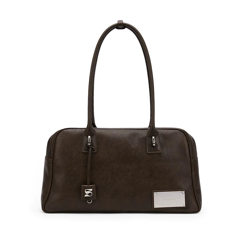 SmoSmos Vintage High Capacity Commuter Underarm Bag