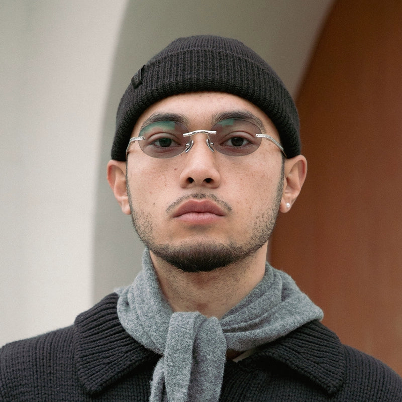 WESTELEVEN Simple Wool Hat Dome Knitted Hat