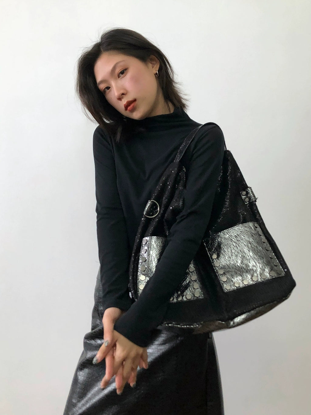 BINGBONG Personalized Flash Splicing Big Bag