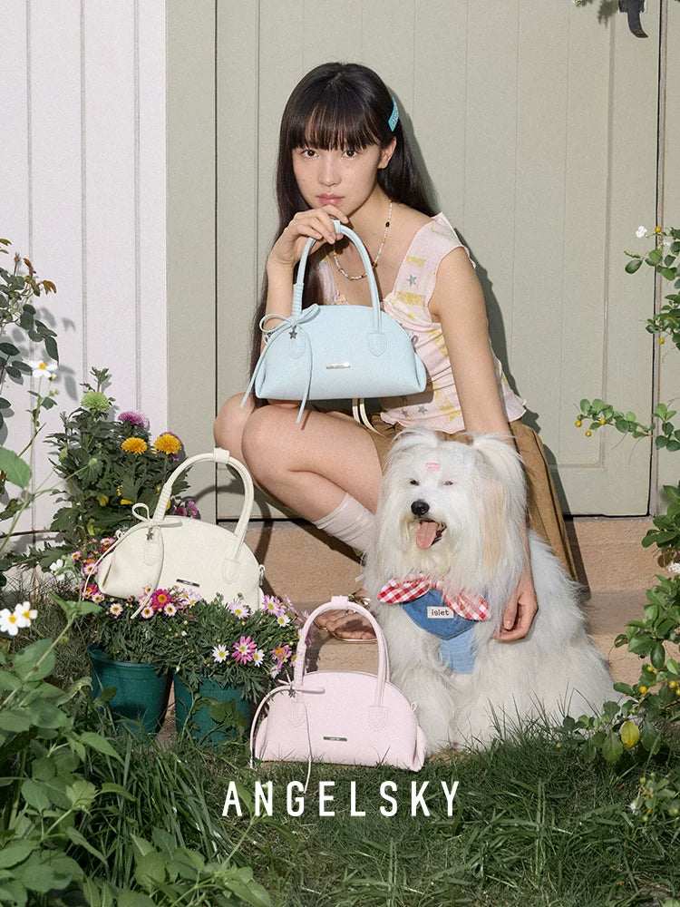 ANGELSKY Retro Shoulder Bag