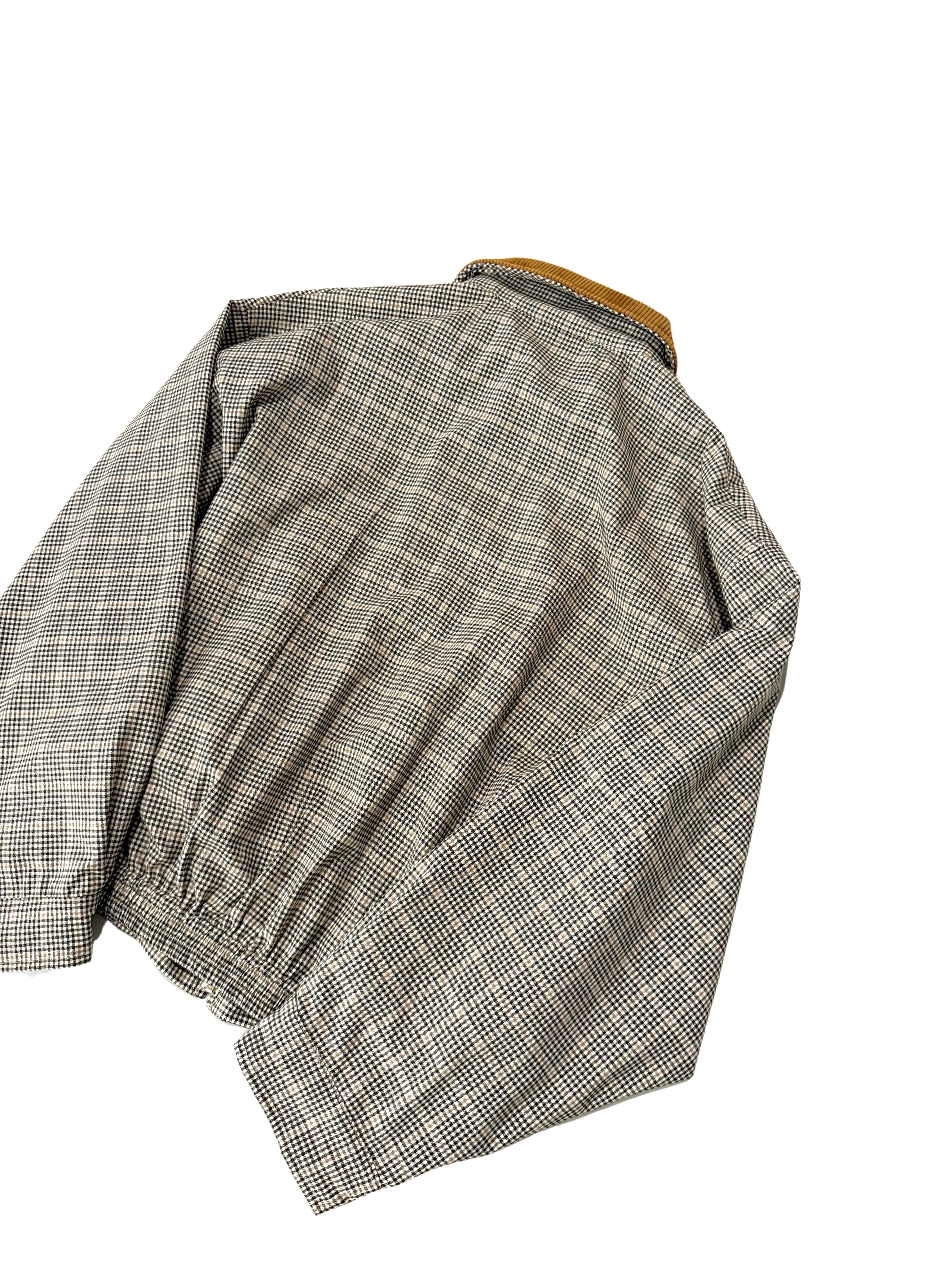 VOWPROGRESS Corduroy Short Wide Silhouette Jacket