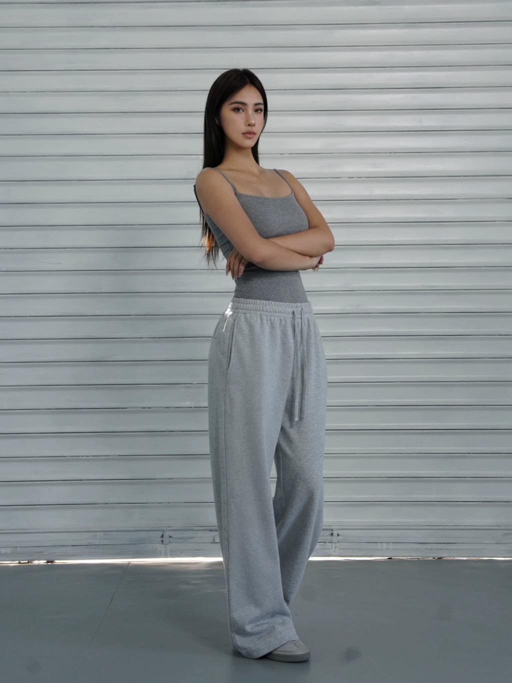 Jim Kennet Low Waist Straight Versatile Sweatpants