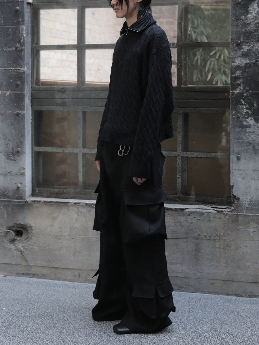 JCAESAR POCKET Multi-pocket Tooling Scimitar Pants