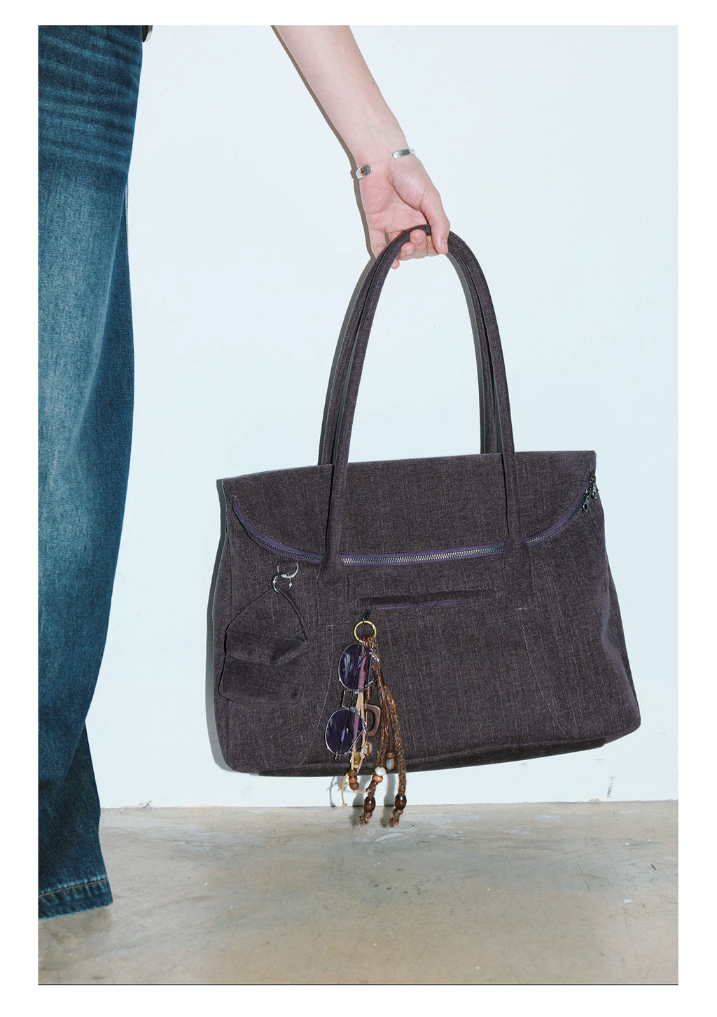 LR MADE Large Capacity Shoulder Handbag