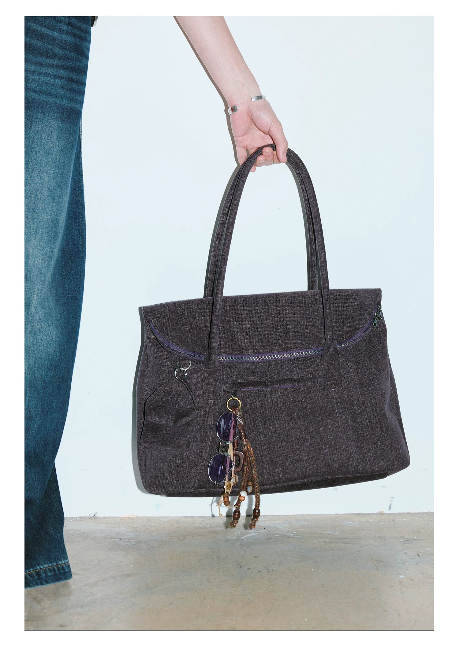 LR MADE Large Capacity Shoulder Handbag