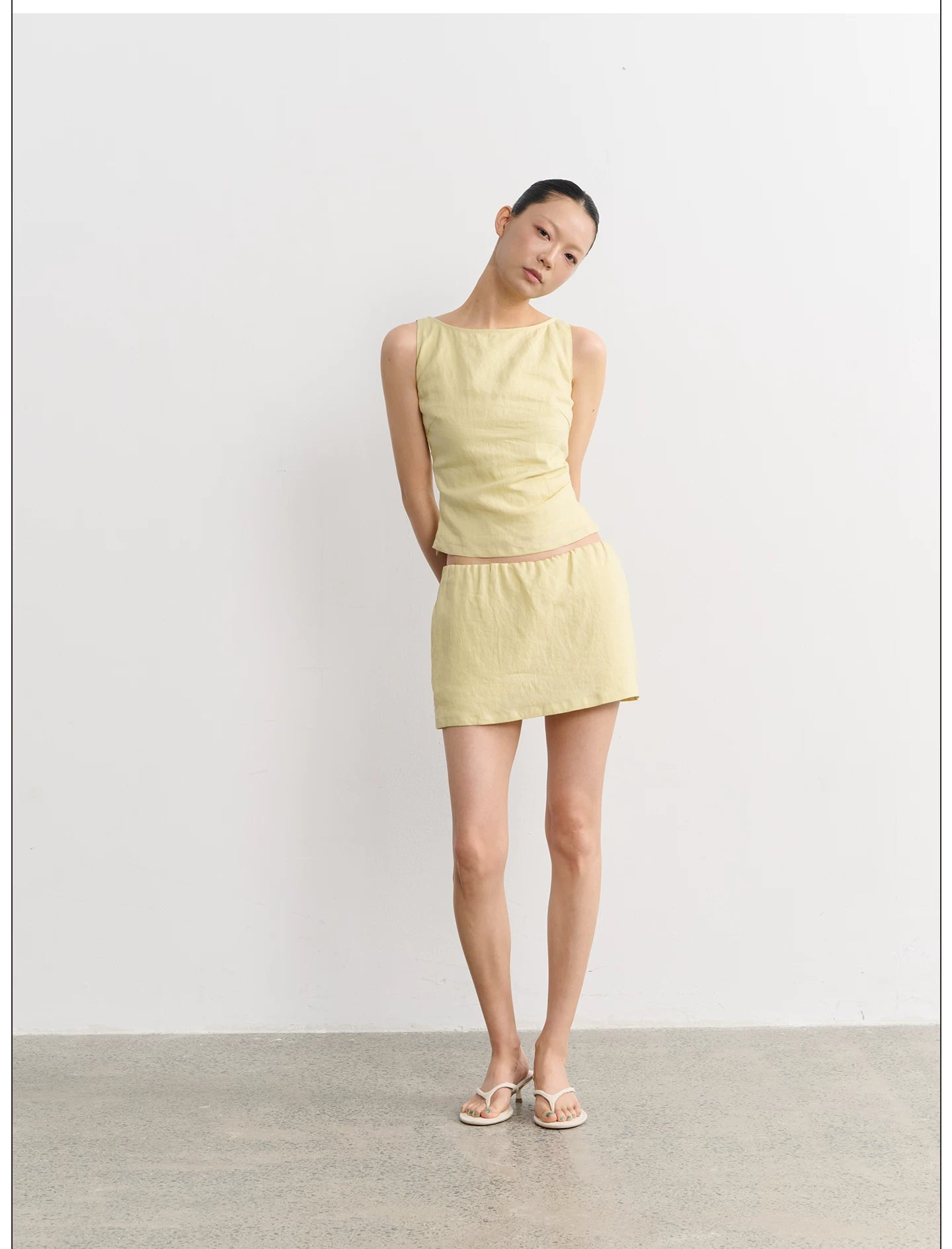 LINY LIBERTY Elastic Waist Versatile Skirt