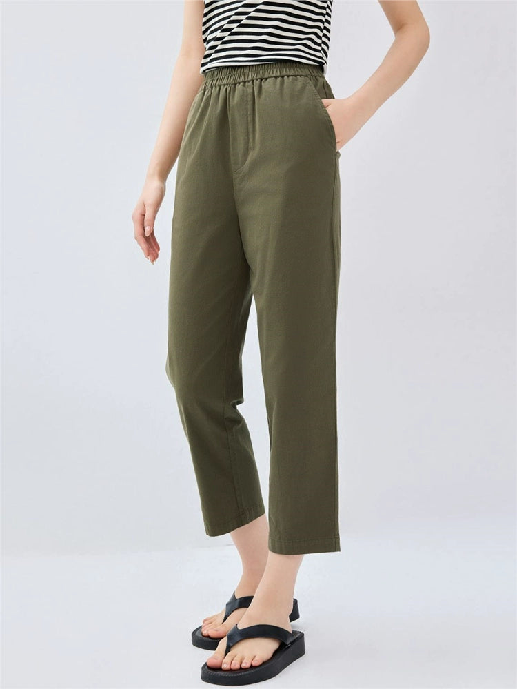 Giordano Straight Lightweight Casual Capris