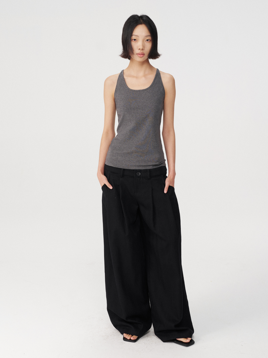 JCAESARU Collar Breathable Sling Vest