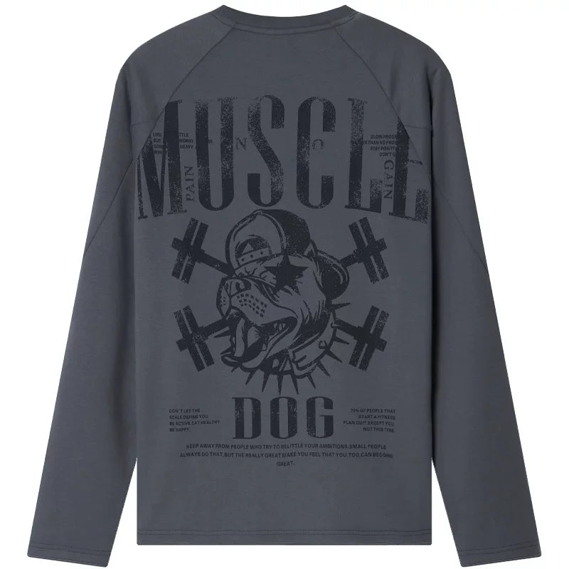 MuscleDog Sports Leisure Long Sleeve