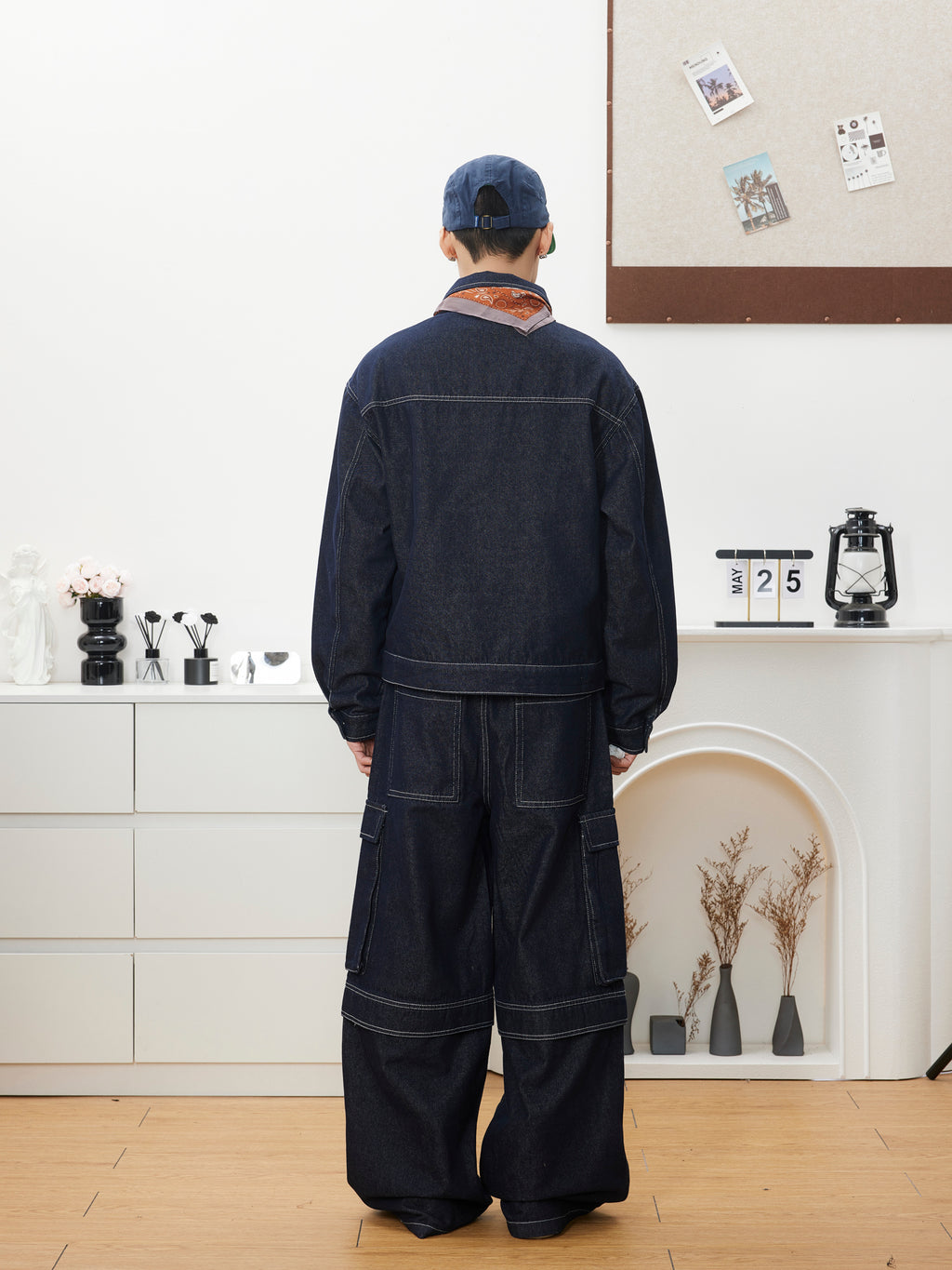 BTSG set series boxy tooling jacket jacket - scimitar jeans Set