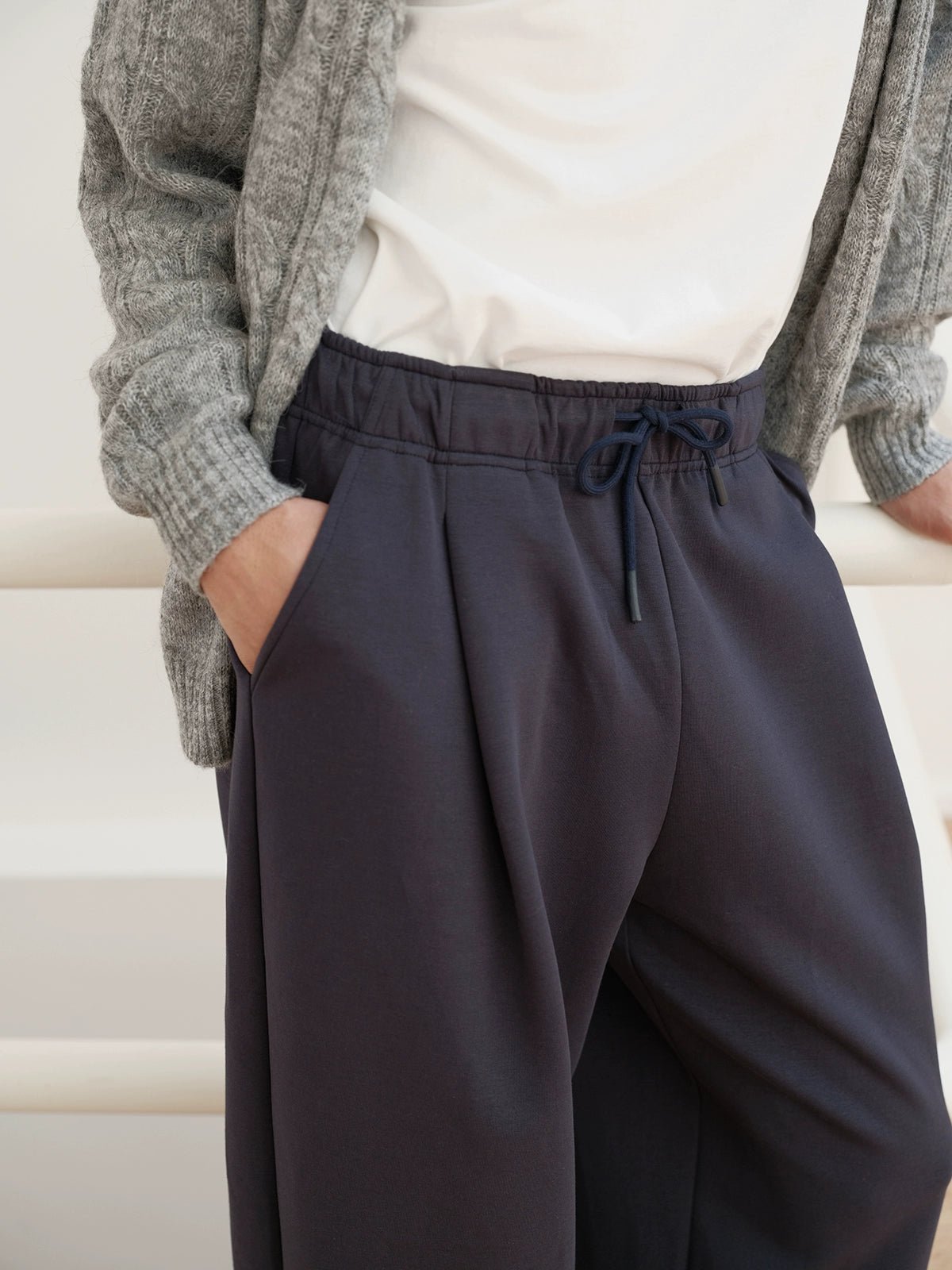 CARPEM Good Drawstring Air Layer Sweatpants