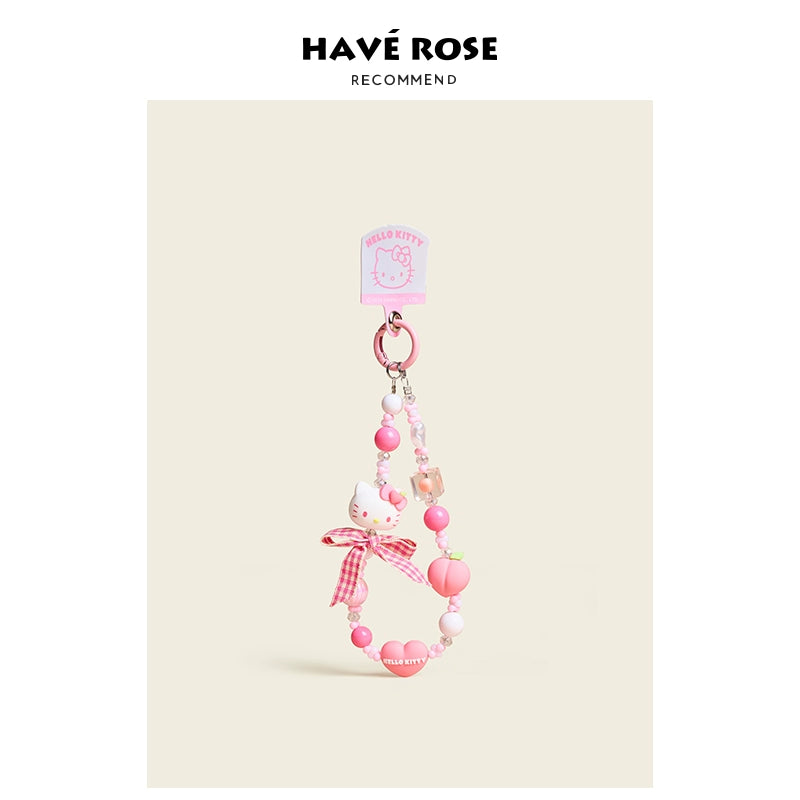 HAVEROSE Hellokitty Cute Girl Heart Pendant