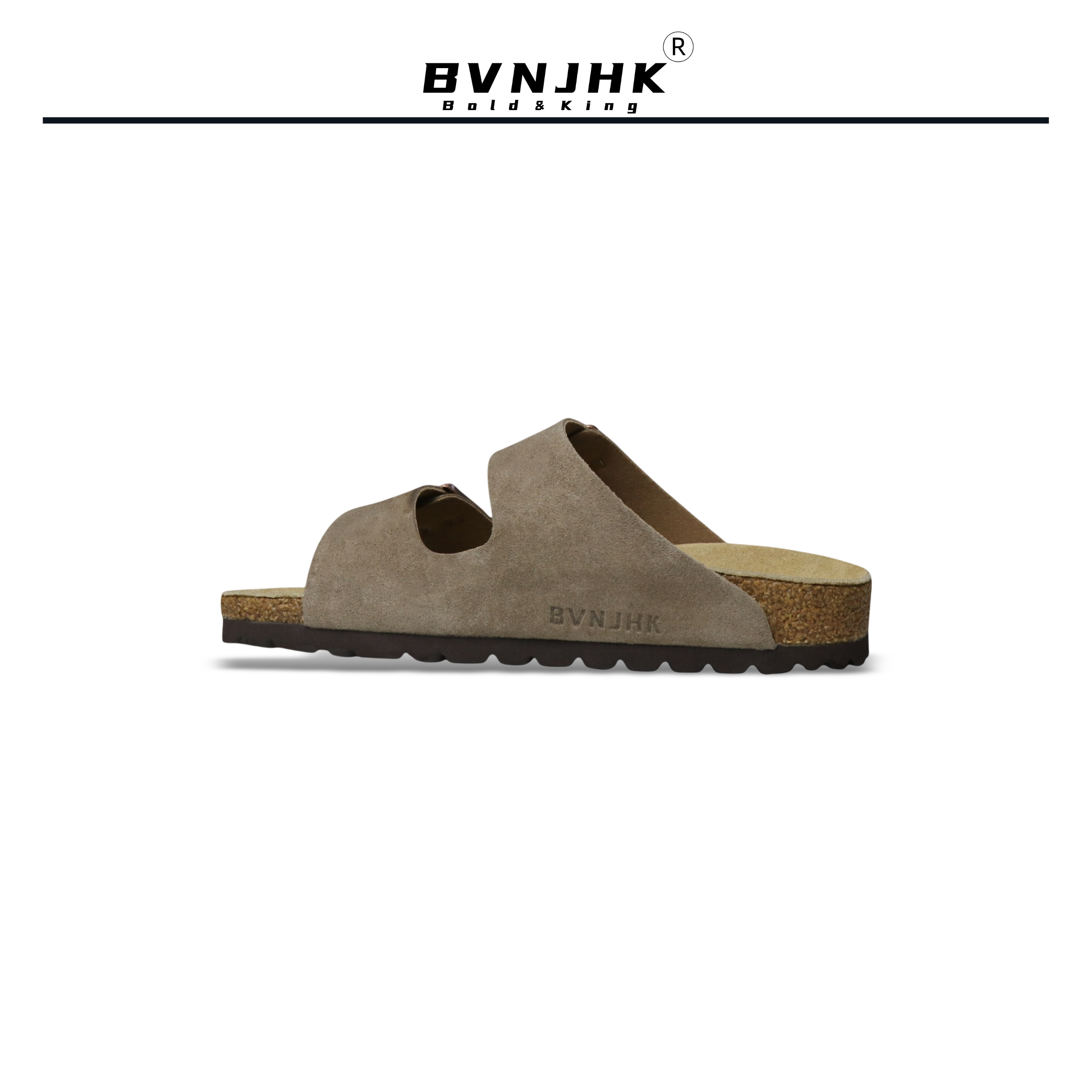 OQ X BVNJHK Double Buckle Thick Bottom Sandals
