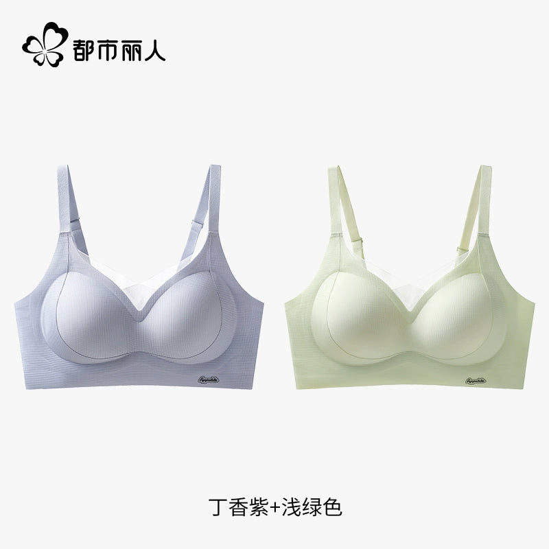 Urban Butterflies Gather Small Breasts Show Big Lace Bra Cover