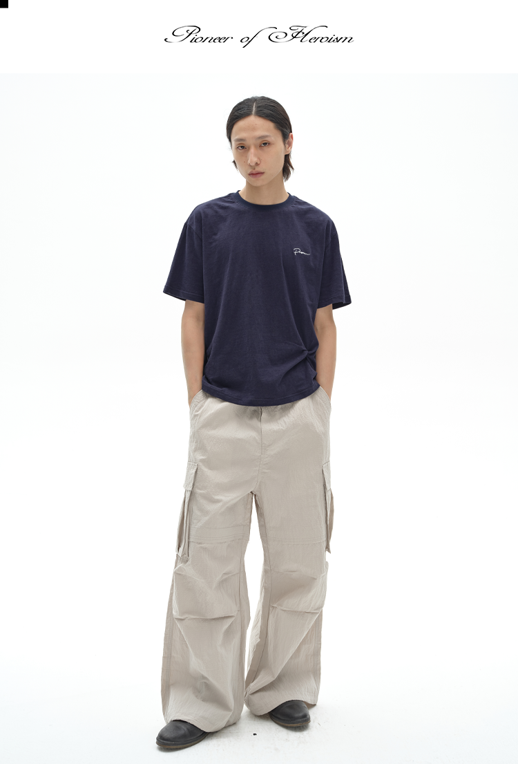 POH Rose Twisted Structure Casual Tee