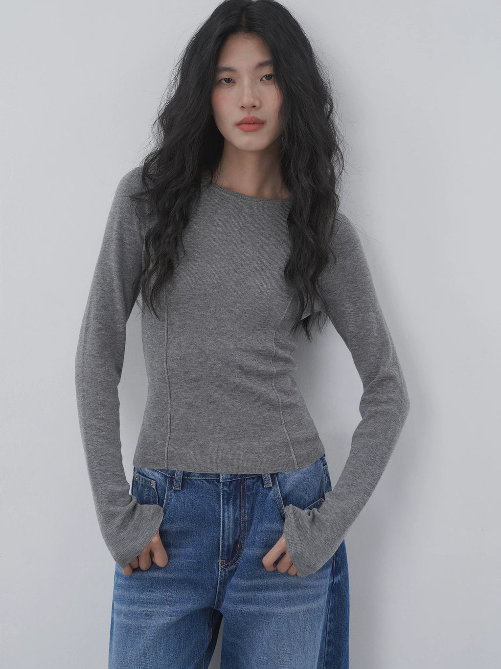 EIGHTHMONTH Slim-fit Knitted Sweater