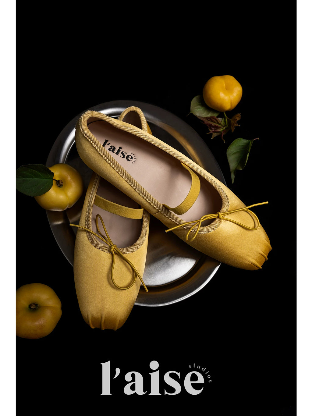 L'aise Silk Pleated Shoes