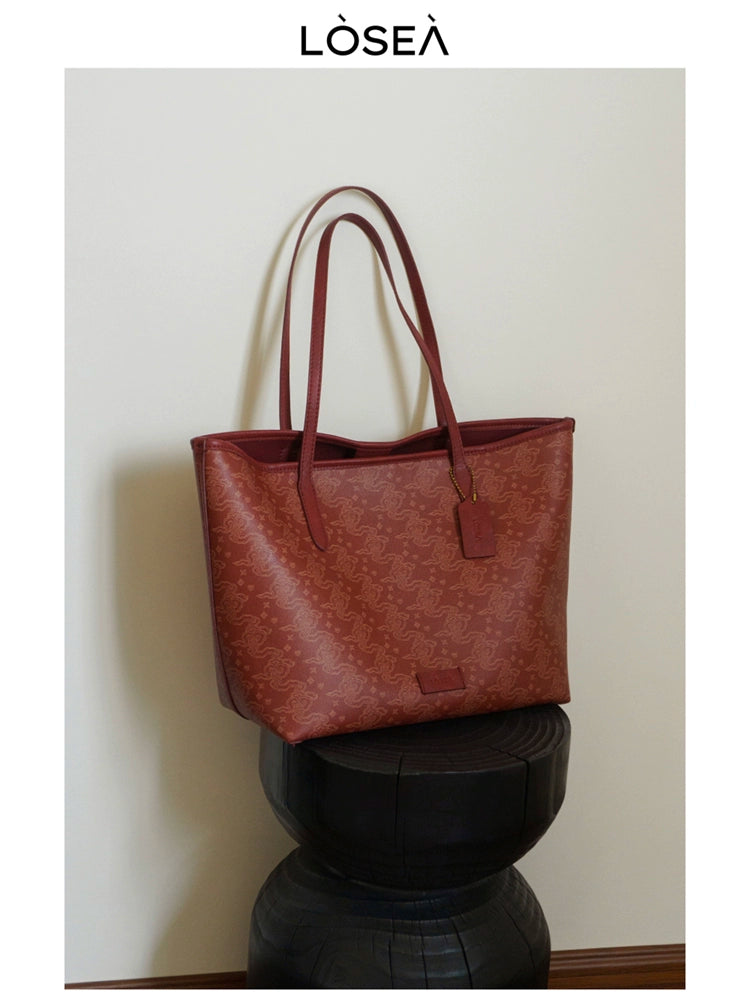 LOSEA Ruyi Moire Portable Tote Bag