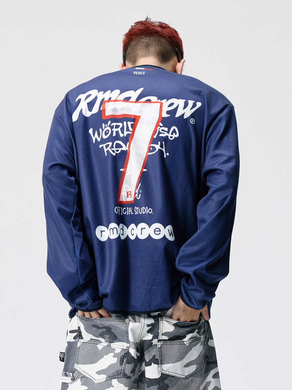 Remedy Vintage Sport Style Loose Long Sleeves