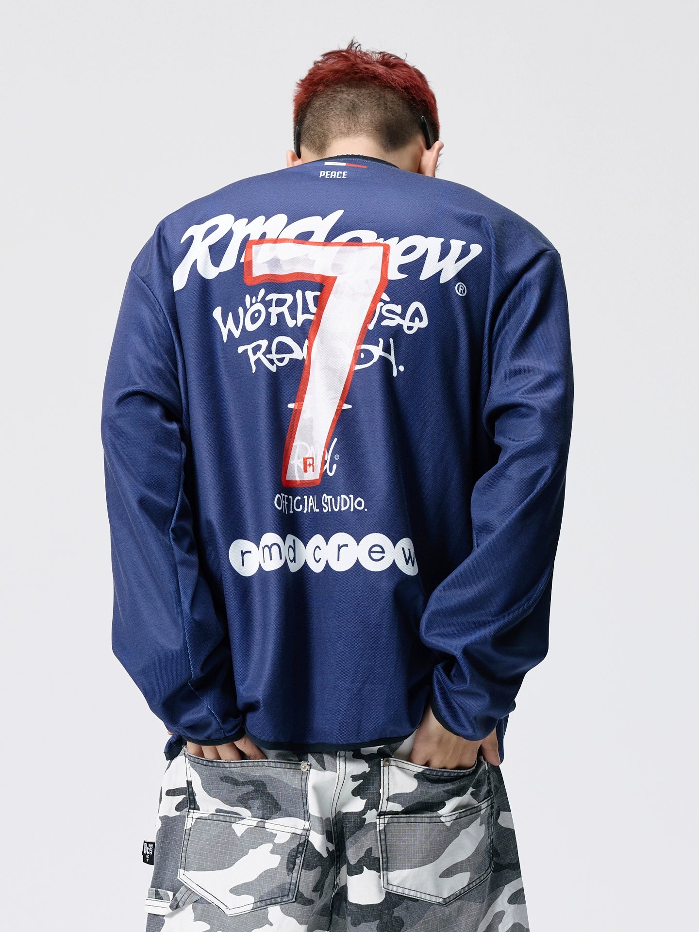 Remedy Vintage Sport Style Loose Long Sleeves