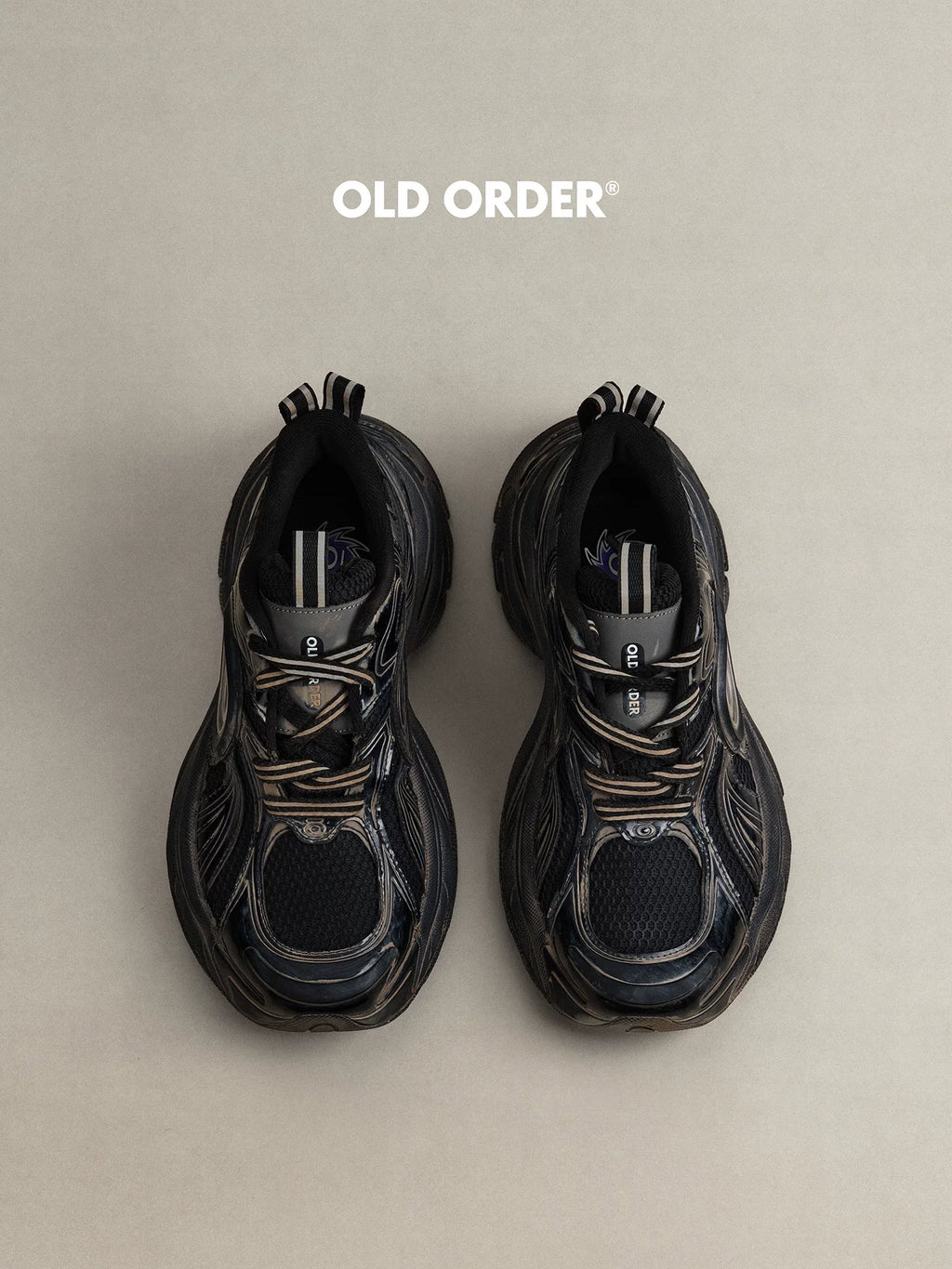 OLDORDER Retro Old Heightening Dad Shoes