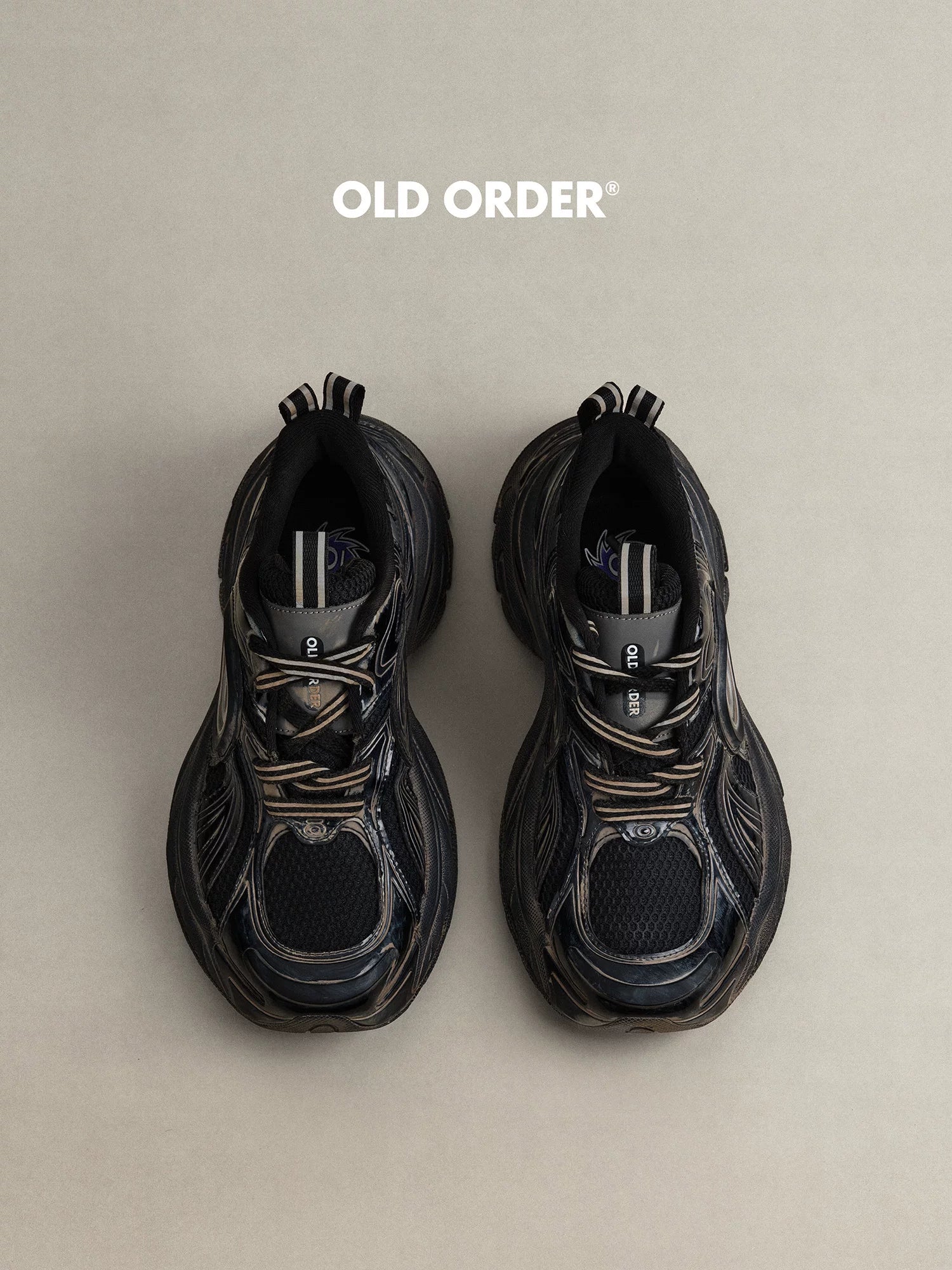 OLDORDER Retro Old Heightening Dad Shoes
