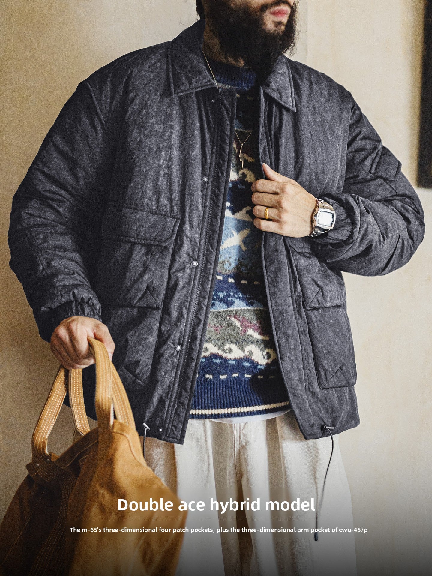 Madden M65 hunting stand-up collar cotton jacket