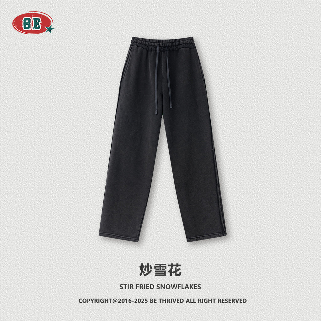 BE Retro Fleece Straight Trousers