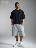Blank Map Cool Loose Casual Versatile Tee