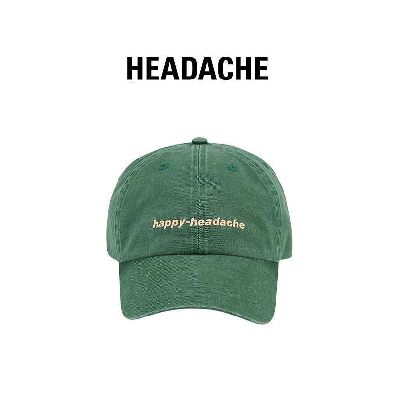 HEADACHE Vintage Embroidered Baseball Cap