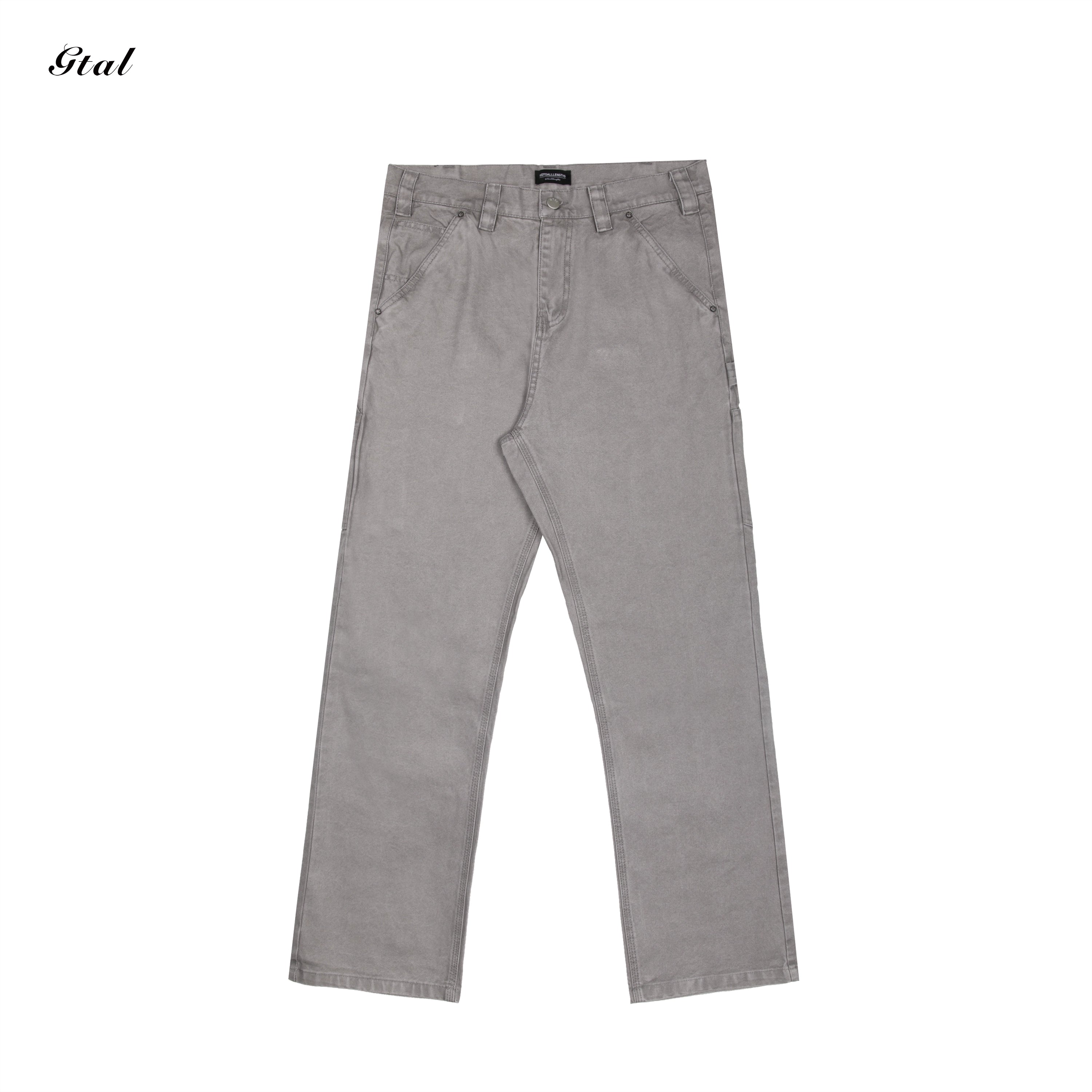 GTAL Casual Straight Breathable Elastic Trousers