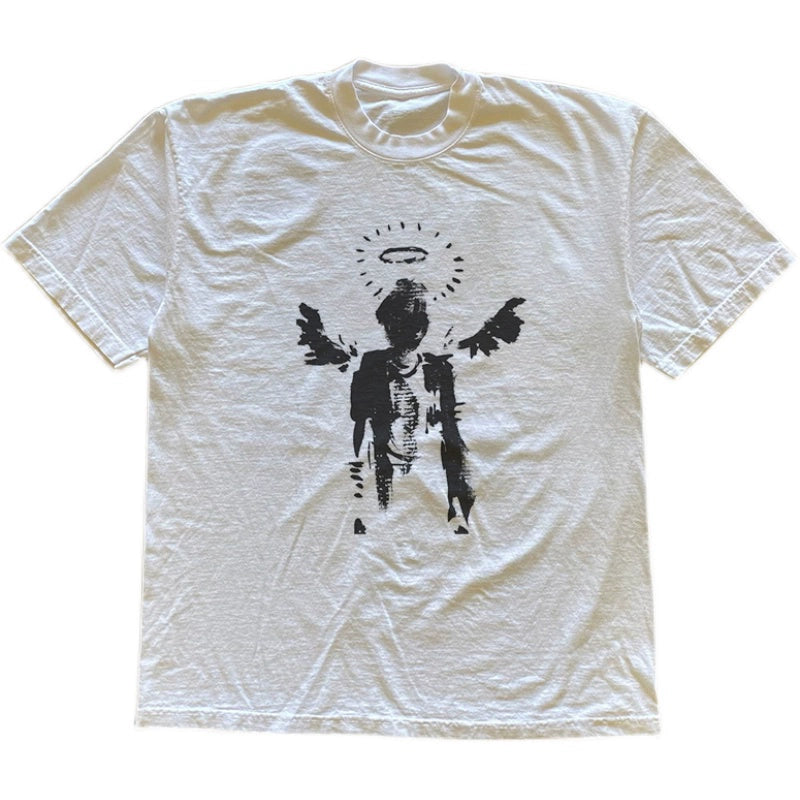 Wang Youbing Studio! Angel 220g 100% Cotton Tee