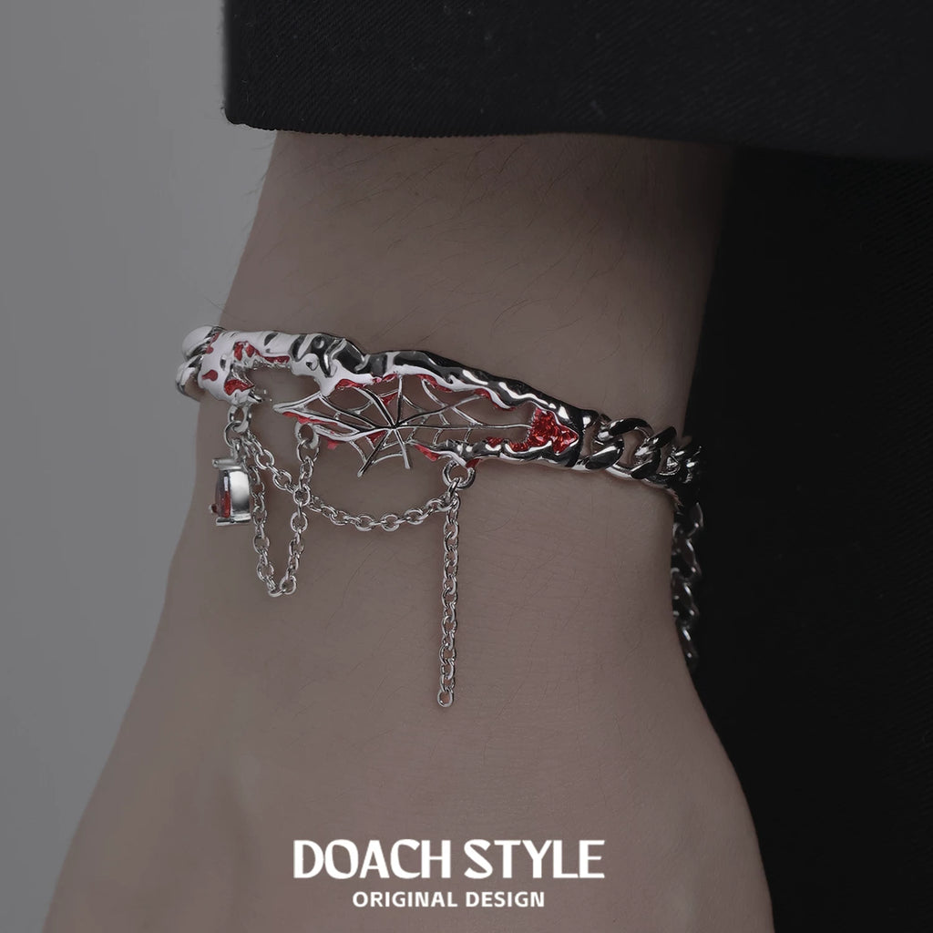 DOACH Spider Web Tassel Bracelet