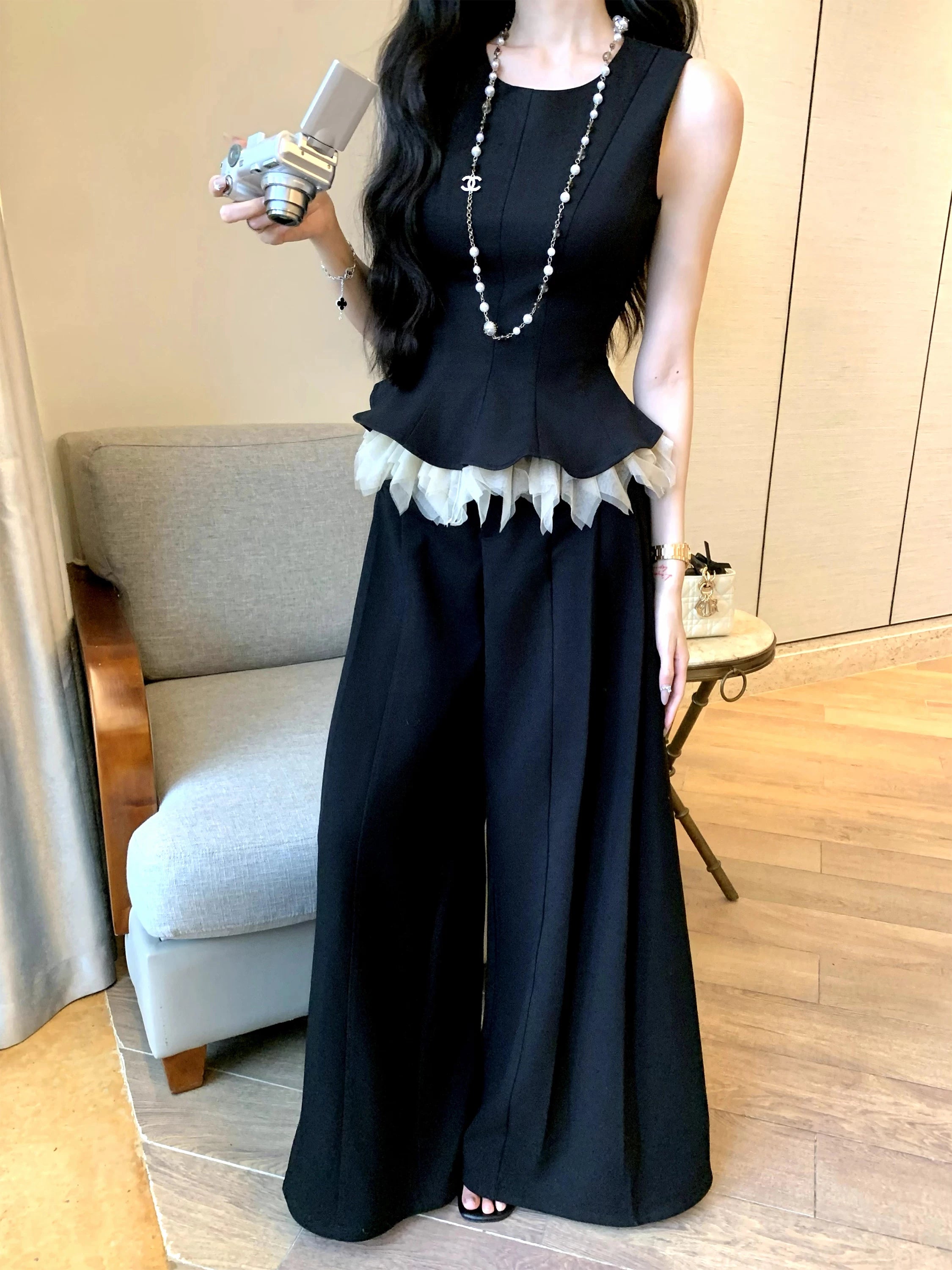 Barb Chill Wide Leg Pants