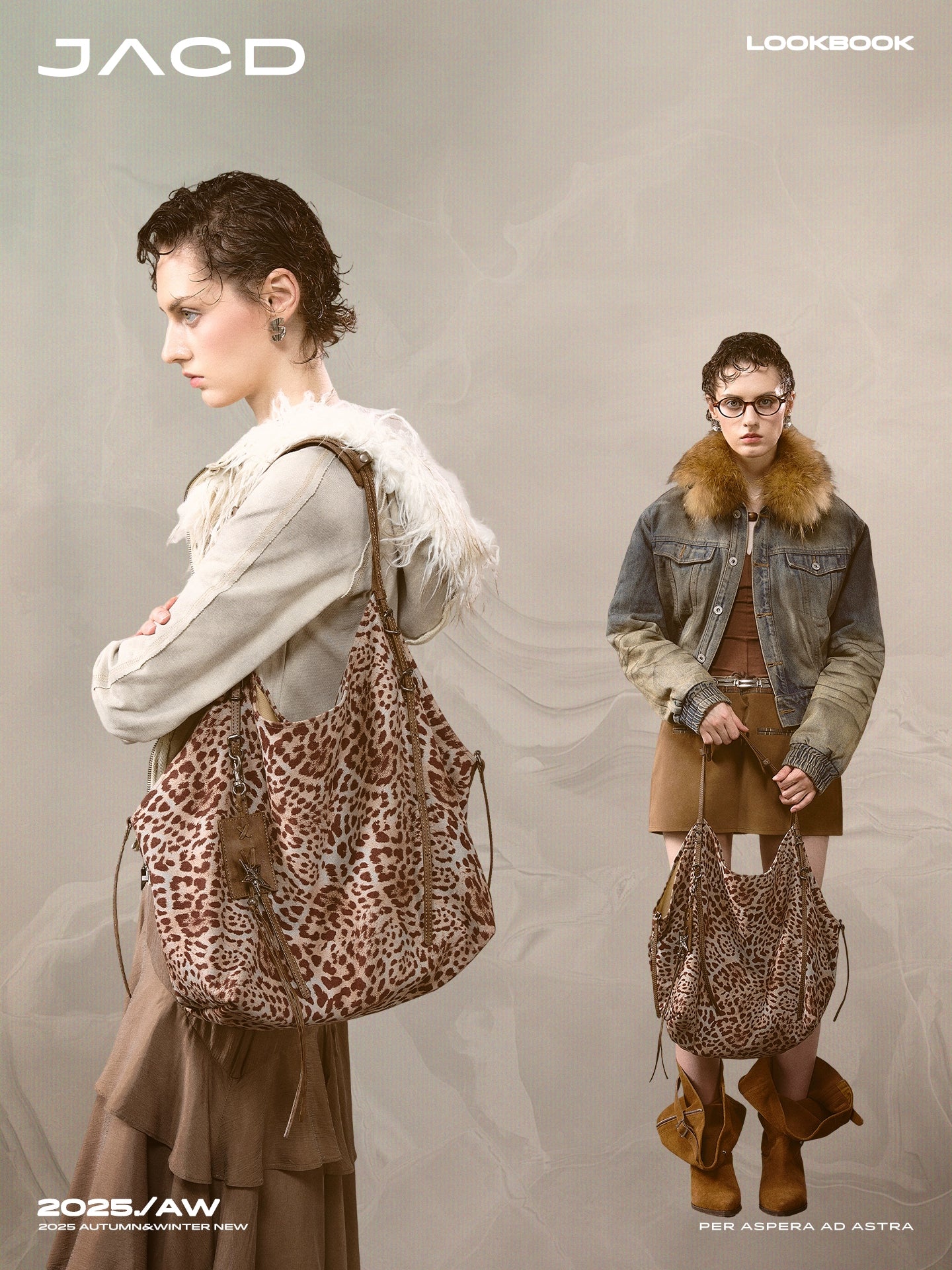 JACD Lazy and Relaxed Shoulder Tote Bag