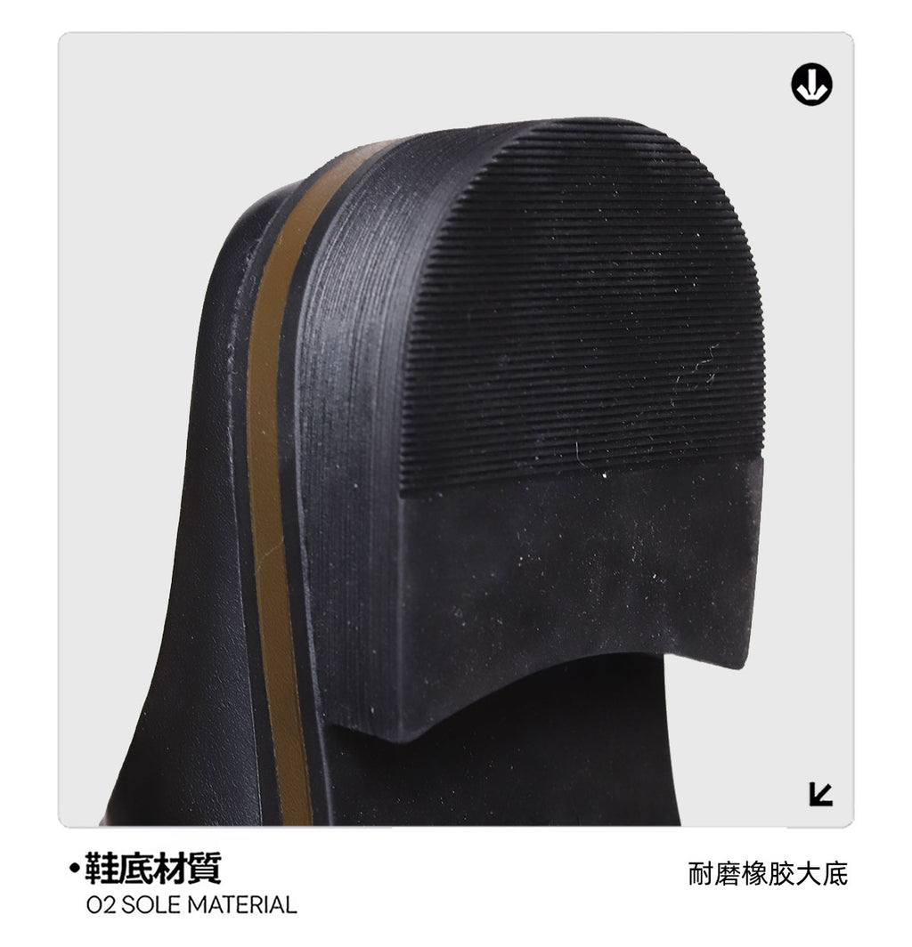 SHENLV STUDIO Leather Clogs